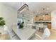 Open concept dining room with view of kitchen and living room at 4716 Foxtail Dr, Parrish, FL 34219