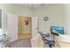 Spacious home office with ample natural light and access to hallway at 4716 Foxtail Dr, Parrish, FL 34219