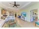 Bright and airy living room with open floor plan at 4716 Foxtail Dr, Parrish, FL 34219