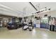 Spacious garage with room for cars, bikes and storage at 4986 Antiquity Way, Sarasota, FL 34240