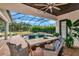 Enjoy the covered lanai, pool, and spa at 4986 Antiquity Way, Sarasota, FL 34240