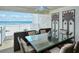 Spacious balcony overlooking the beach and ocean at 5830 Midnight Pass Rd # 502, Sarasota, FL 34242