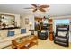 Open living space with ocean view and comfortable seating at 5830 Midnight Pass Rd # 502, Sarasota, FL 34242