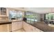 Modern kitchen with granite counters and stainless steel appliances at 605 Wild Turkey Ln, Sarasota, FL 34236
