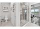 Spacious bathroom with double vanity and separate shower at 6609 114Th E Ave, Parrish, FL 34219