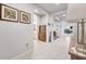 Open entryway, view into living room and bathroom at 6609 114Th E Ave, Parrish, FL 34219