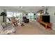 Spacious living room with comfortable seating and water views at 829 Audubon Dr # 829, Bradenton, FL 34209