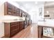 Modern kitchen with stainless steel appliances and ample cabinetry at 96 Tall Trees Ct, Sarasota, FL 34232