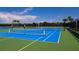 Well-maintained pickleball courts for residents to enjoy at 10446 Morning Mist Ln, Sarasota, FL 34241