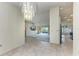 Open dining area with view of living room and kitchen at 17413 Pheasant Cir, Port Charlotte, FL 33948