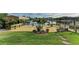 Large private dock with covered boat lift at 17413 Pheasant Cir, Port Charlotte, FL 33948