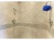 Clean shower with tile surround at 17413 Pheasant Cir, Port Charlotte, FL 33948