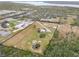 Aerial view of property highlighting home and acreage at 19990 E State Road 64, Bradenton, FL 34212
