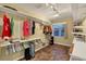 Spacious walk-in closet with ample shelving and storage, perfect for organizing your wardrobe at 217 46Th W St, Bradenton, FL 34209