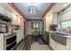 Modern kitchen featuring stainless steel appliances and white cabinets at 2502 Alpine Ave, Sarasota, FL 34239