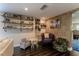 Charming play area features a purple armchair, beanbag chair, and table and chairs at 2502 Alpine Ave, Sarasota, FL 34239
