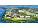Breathtaking aerial view of upscale community near the water at 3060 Grand Bay Blvd # 175, Longboat Key, FL 34228