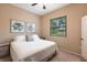 Spacious bedroom with king-size bed and large window at 3826 E 155Th E Ave, Parrish, FL 34219