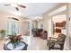 Bright and spacious entryway with views into dining and kitchen areas at 3826 E 155Th E Ave, Parrish, FL 34219