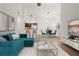 Open living area showcasing kitchen, dining, and living spaces at 4110 Central Sarasota Pkwy # 136, Sarasota, FL 34238