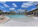 Relaxing community pool with lounge chairs and a area at 433 Tierra Verde Way, Bradenton, FL 34212