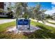 Welcome to Lido Key sign, featuring street and trees at 475 Benjamin Franklin Dr # 215, Sarasota, FL 34236