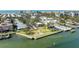 Aerial view of home and neighborhood at 6005 Midnight Pass Rd # N8, Sarasota, FL 34242