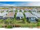 Aerial community view showcasing homes and landscape at 6273 Winding Pine Dr, Nokomis, FL 34275