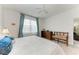 Bright bedroom featuring a comfortable bed and ample natural light at 6273 Winding Pine Dr, Nokomis, FL 34275