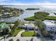 Stunning waterfront property with a beautiful landscape at 7056 Hawks Harbor Cir, Bradenton, FL 34207