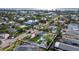 Aerial view highlighting the home's location and neighborhood at 711 Russell St, Longboat Key, FL 34228