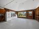 A kitchen in the midst of renovation with exposed framing at 711 Russell St, Longboat Key, FL 34228