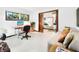 Bright office space with desk, chair and view of bedroom at 711 Russell St, Longboat Key, FL 34228