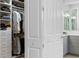 Spacious walk-in closet with ample shelving and hanging space at 7946 Tybee Ct, University Park, FL 34201