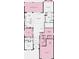 Two-story home floor plan with an open concept at 8144 Moonbeam Ave, Sarasota, FL 34241