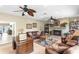 Community room with fireplace and comfortable seating at 9100 Dr Martin Luther King Jr N St # 1302, St Petersburg, FL 33702