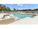 Community pool with a spa and lounge area at 9100 Dr Martin Luther King Jr N St # 1302, St Petersburg, FL 33702