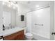 Clean bathroom with a shower/tub combo and modern vanity at 1000 San Lino Cir # 1032, Venice, FL 34292