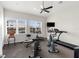 Fitness center with exercise bikes, treadmill, and weights at 1000 San Lino Cir # 1032, Venice, FL 34292