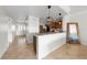 Open concept kitchen with breakfast bar and modern finishes at 1000 San Lino Cir # 1032, Venice, FL 34292