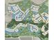 Community overview showing home sites, lakes, and conservation areas at 10129 Silent Night Ln, Sarasota, FL 34241