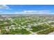 Wide aerial view of the neighborhood and surroundings at 10155 Hallendale Dr, Port Charlotte, FL 33981