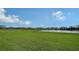 Open green space with a pond and trees at 10916 Copperlefe Dr, Bradenton, FL 34212
