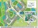 Map highlighting community features, including models and parks at 11728 Meadowgate Pl, Bradenton, FL 34211