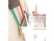 Utility sink with broom and cleaning supplies at 11992 Blazing Star Dr, Venice, FL 34293