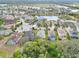 Aerial view of community with lake at 12338 Lavender Loop, Bradenton, FL 34212