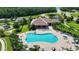 Community pool, clubhouse, playground, and parking at 12338 Lavender Loop, Bradenton, FL 34212