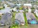 Aerial view showcasing house and neighborhood at 12338 Lavender Loop, Bradenton, FL 34212