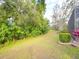 Landscaped backyard with lush vegetation at 12338 Lavender Loop, Bradenton, FL 34212