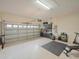 Two-car garage, well-organized with built-in storage cabinets at 12338 Lavender Loop, Bradenton, FL 34212